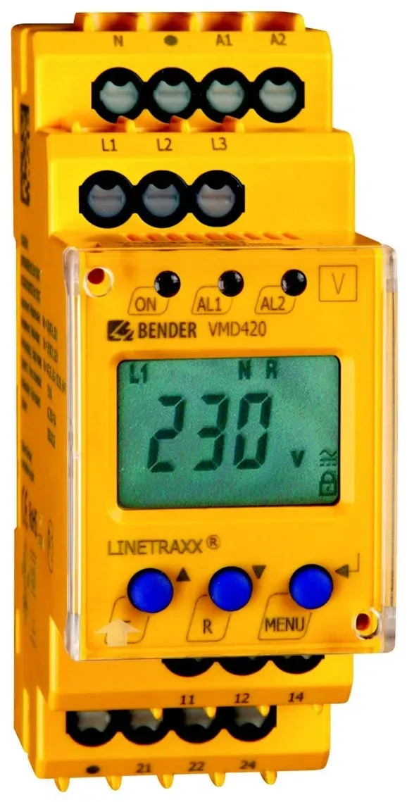 Bender Spannungsrelais VMD420-D-1  15-460Hz