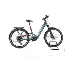 Corratec E-Power MTC 100 E-Bike Tiefeinsteiger 2024 - grayblue red - M