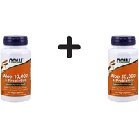 NOW Foods Aloe Vera 10.000 & Probiotika Kapseln 70 g