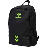 hummel hmlESSENTIAL BACK PACK NEON BLACK/GREEN GECKO