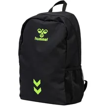 hummel hmlESSENTIAL BACK PACK NEON BLACK/GREEN GECKO