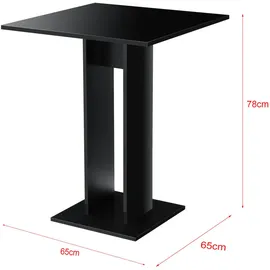 [en.casa] Küchentisch Lindesnes 65x65x78 cm