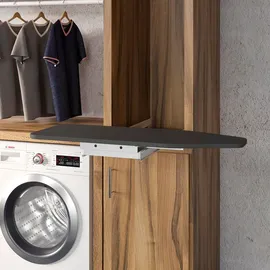 Emuca Bügelbrett für Möbel, Bügelbrett, Grau