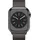 Apple Watch Series 8 GPS + Cellular 41 mm Edelstahlgehäuse graphit, Milanaise Armband graphit