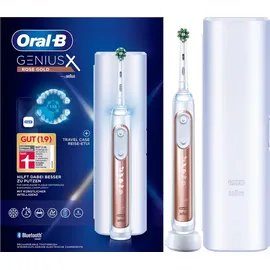 Oral-B Genius X roségold + Reiseetui