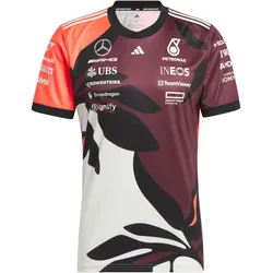 adidas Performance Mercedes AMG Petronas Formel 1 Team Summer Pack Fahrer Trikot Herren JZ6206 - aurora ruby/turbo/off white XL