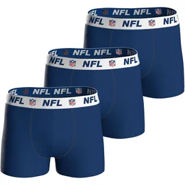 NFL Boxershorts NFL Shield blau/rot/weiß M 3er Pack