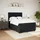 vidaXL Boxspringbett 140 x 200 cm Schwarz