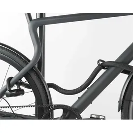 tex-lock eyelet U/X-Lock 120cm Schloss onyx black (31.005.001.120)