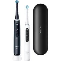 Oral-B iO Series 5 matte black + 2. Handstück matte white + Reisetui