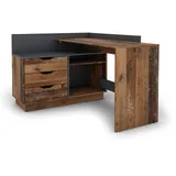 byLIVING Winkelschreibtisch Belfast Breite 129 cm