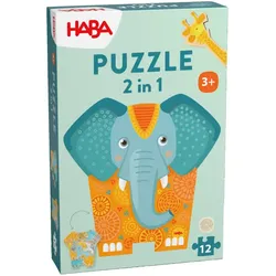 HABA Puzzle 2 in 1 – Elefant