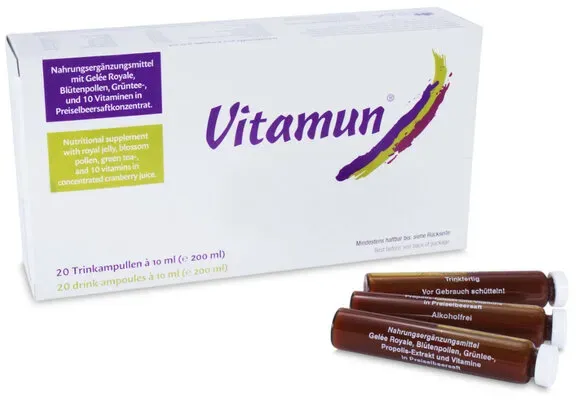 Via Nova Vitamun 20 Trinkfläschchen