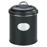 Wenko Kaffeedose rund schwarz 1,6 l