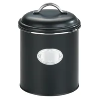Wenko Kaffeedose rund schwarz 1,6 l