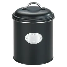 Wenko Kaffeedose rund schwarz 1,6 l