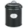 Wenko Kaffeedose rund schwarz 1,6 l