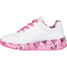 SKECHERS UNO LITE-LOVELY LUV Kinder Pink/Weiß 39