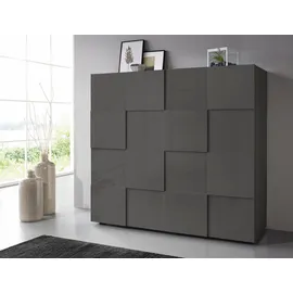 Home Affaire Highboard Dama 121 x 111 cm Grau