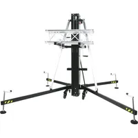 Showgear Showtec MAT-350 Line Array Tower, Montage Lichttechnik, Schwarz