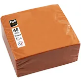 ProNappe Servietten orange 2-lagig 38,0 x 38,0 cm, 40 St.