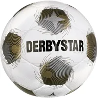 Derbystar Brillant APS Fußball Spielball weiß/gold/silber 5