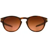 OAKLEY Latch Prizm Polarisierte Sonnenbrille - Matte Brown tortoise/prizm brown Gradient Brown/CAT3