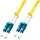 Lindy 47454 Infiniband/glasfaserkabel 10 M Lc Gelb