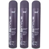 Hair Haus Super Brilliant Style strong 500ml 2er Pack mit Fingerstyler