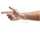 AMPri Handelsgesellschaft mbH Med Comfort PE Handschuhe, Gr. S, unsteril, gehämmert, transparent (01080-S),100St