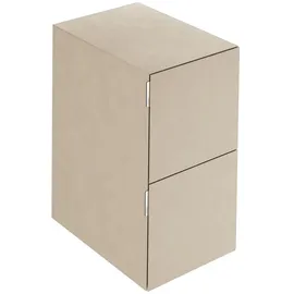 Keuco Edition 11 Art Sideboard 2 Frontauszüge, Innenbeleuchtung, Keramik, sahara