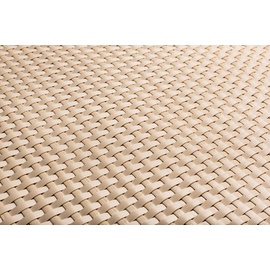 Progresja Rattan Art Polyrattan Balkonsichtschutz mit Metallösen - Beige 0,9m x 5m