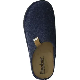 Fischer Markenschuh Helge Hausschuh Blau 42