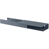 Muuto Folded Platform Wandregal, 62 x 5 cm, blaugrau