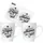 Brubaker Kaffeetasse 0,3 l Weiß 2 St.