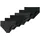 SCHIESSER 95/5 Essentials Mini Slip gestreift schwarz L 6er Pack
