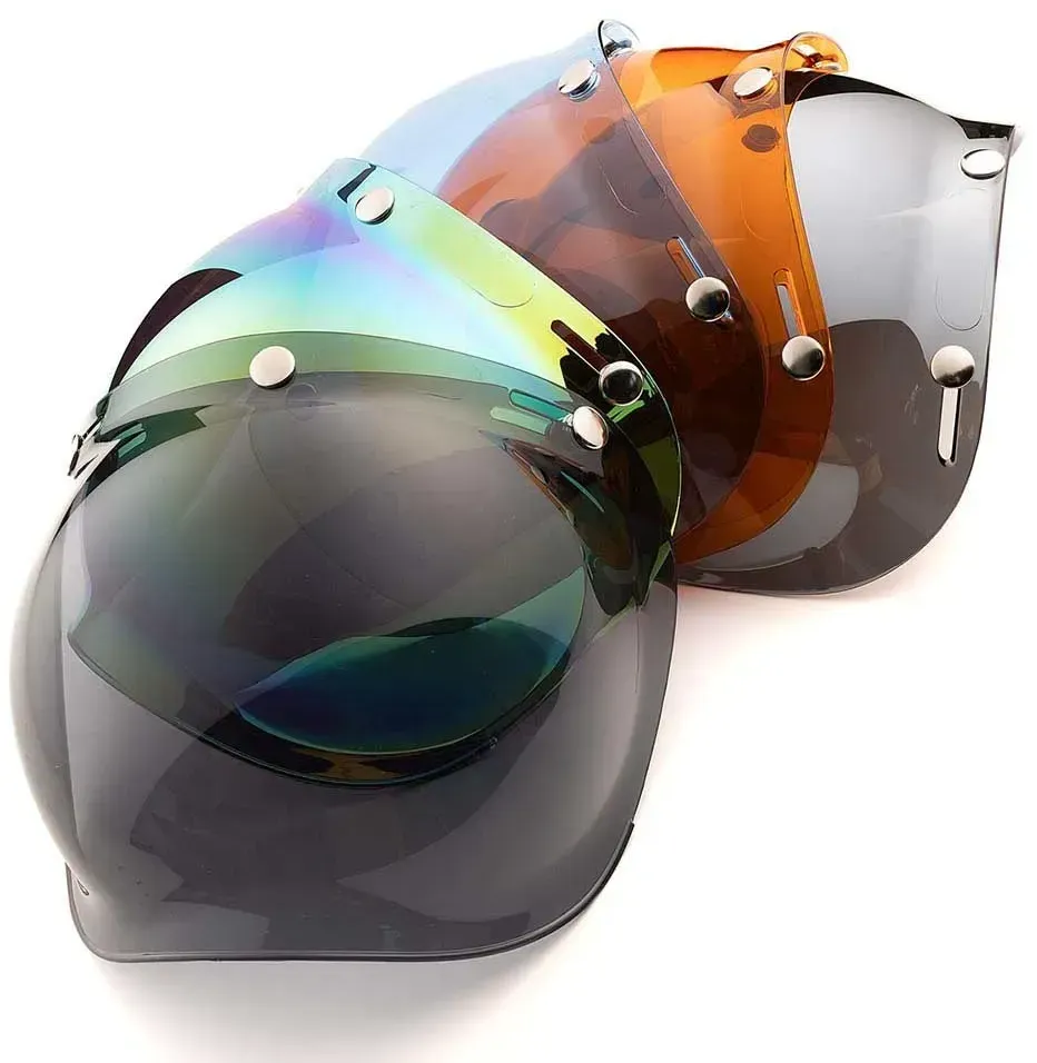 Simpson Chopper Bubble Bildschirm - Smoked Mirror - One Size