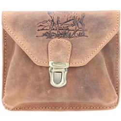Greenburry Vintage Outdoor Gürteltasche Leder 15 cm Bauchtaschen   Braun Herren 