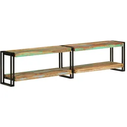 vidaXL TV-Schrank 180x30x40 cm Massives Altholz