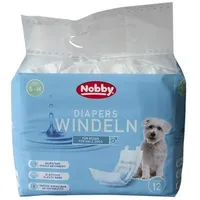 Nobby Windeln für Rüden Hundewindel 12 Stück Blau/Weiß