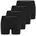 Boxershorts schwarz L 4er Pack