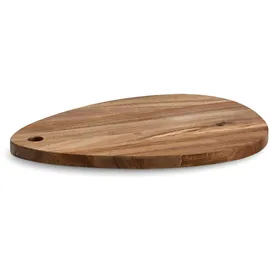 Zeller Schneidebrett Tropfenform 1-tlg. 40 x 29 x 2 cm Beige