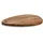 Zeller Schneidebrett Tropfenform 1-tlg. 40 x 29 x 2 cm Beige