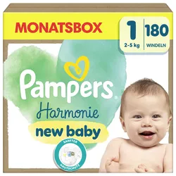 Pampers Harmonie Windeln Gr.1 2-5kg Monatspackung