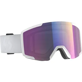 Scott Shield Skibrille (Größe One Size, weiss)