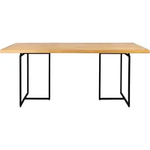 Dutchbone Esstisch CLASS EICHE mit Fischgrät Platte 180 x 90 cm von DutchBone - Braun