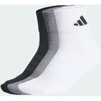 adidas Cushioned Sportswear Ankle Socken 3er Pack Schwarz/Grau/Weiß 46-48