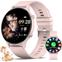 Damen-Smartwatch mit Telefonfunktion, Fitnessuhr mit Herzfrequenz, 1,39-Zoll-Touchscreen ,Blutsauerstoff, 100+ Sportmodi, Sportuhr für Android iOS