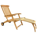 Garland Deckchair Sunrise klappbar 100% Teakholz