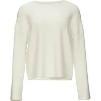 s.Oliver Strickpullover Bouclé Creme 38